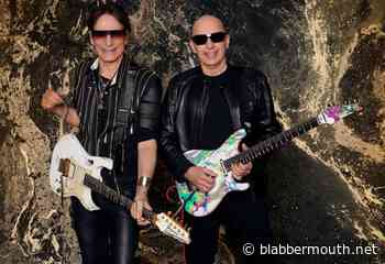 JOE SATRIANI AND STEVE VAI Announce Debut SATCHVAI Album 'The Sea Of Emotion', Share 'Mayhem' Single