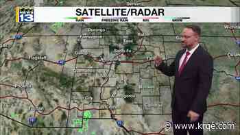 Drier day today before more moisture returns