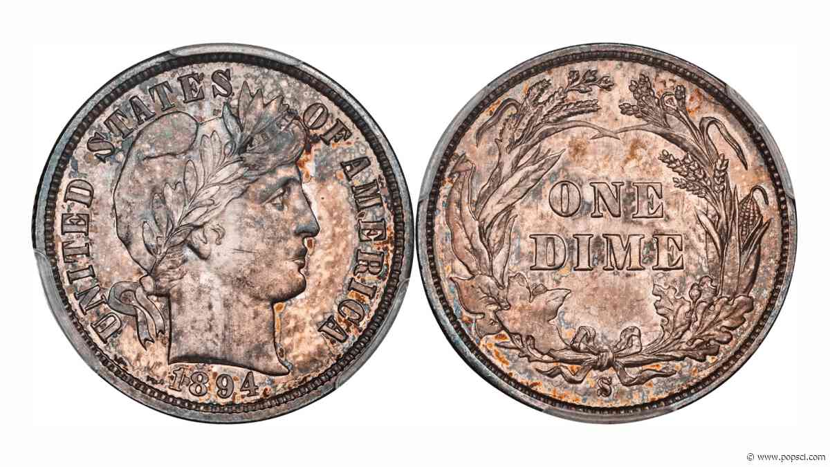 One of the rarest dimes in the U.S. sells for $1.25 million