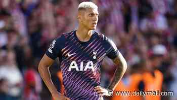 Trabzonspor fail with approach for Richarlison as wantaway Tottenham star pushes for move ahead of Turkish transfer deadline