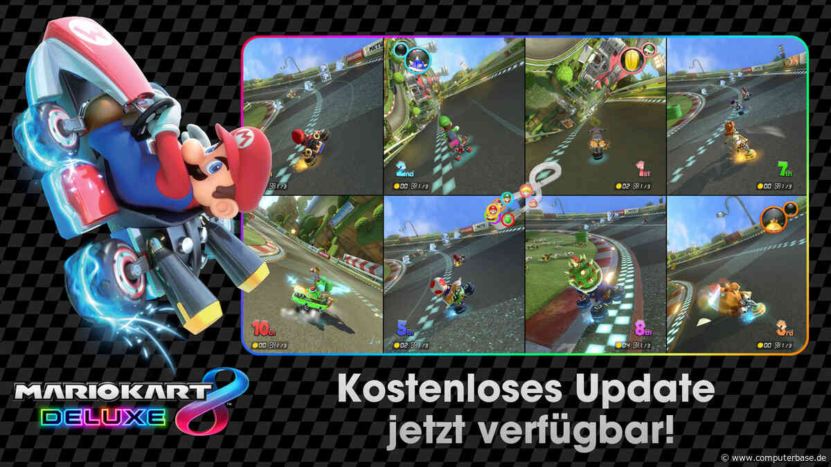 Name ist jetzt Programm: Mario Kart 8 bietet jetzt Splitscreen für 8 Spieler auf Switch 2