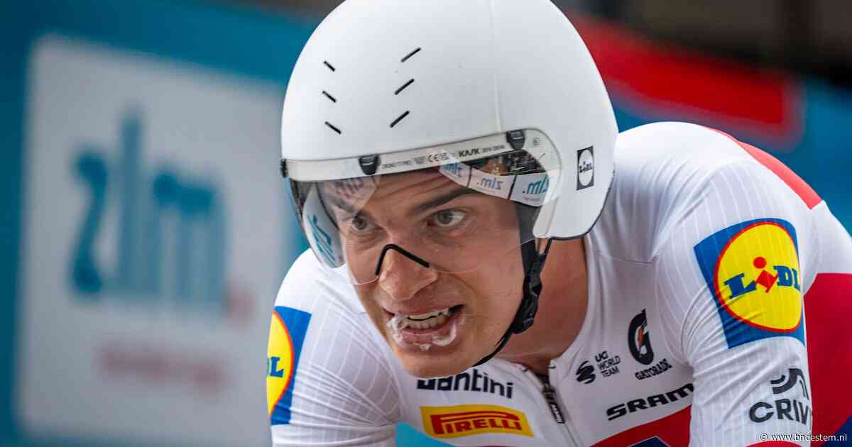 Voormalig skiër met serieuze WK-ambities declasseert in openingsrit ZLM-Tour concurrenten: ‘Zonder de tijdrit was ik hier niet geweest’