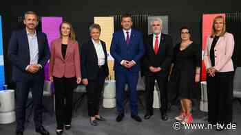 Sachsen-Anhalt-Talk bei ntv: Siegmund spült AfD-Programm weich, Grüne im Attacke-Modus