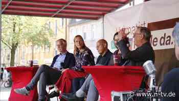 Wahlkampf mit den "Silberlocken": In Sachsen-Anhalt kämpft die Linke an drei Fronten