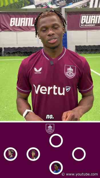 Largie names his ultimate 5-a-side team 💬 #burnleyfc #football #efl