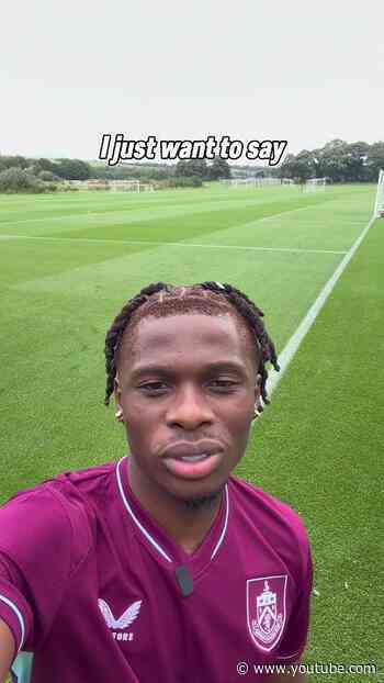 Largie Ramazani sent you a message 🔊 #burnleyfc #football #efl