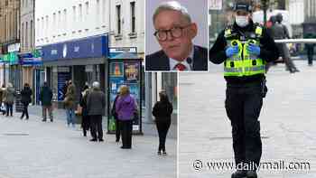 Police were spat on and bitten by pandemic thugs 'who wanted to give them Covid'