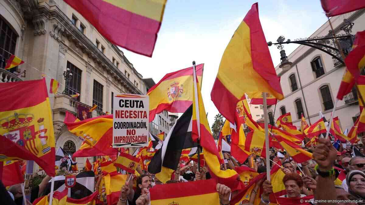 Demos in Spanien für Ceuta und gegen Sánchez