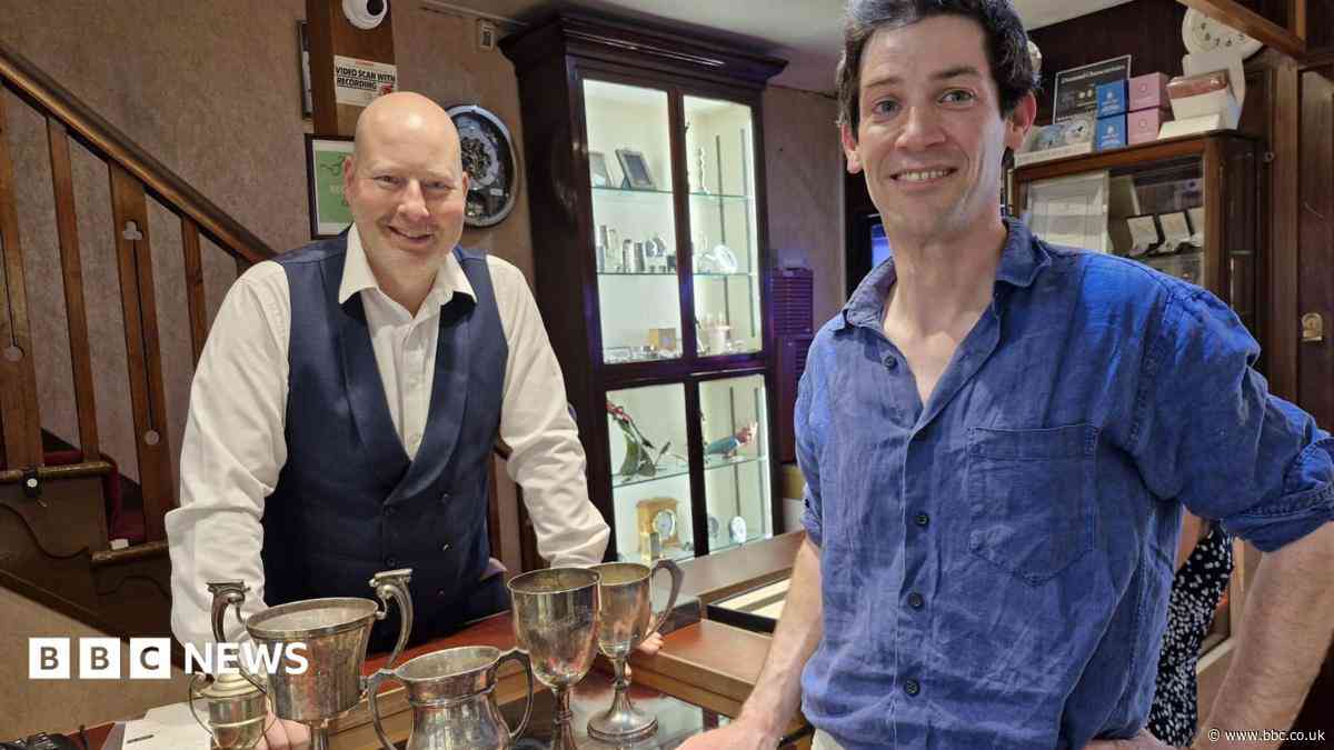 Joy as original trophies tracked down for veggie show's return