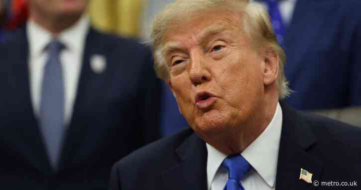 Donald Trump says he’s ‘happy’ Harry and Meghan left the US