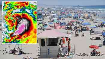 Storm Marie to become hurricane TODAY as rare track threatens millions in California