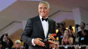 George Clooney calls out 'authoritarians who peddle fear' as he makes powerful speech after receiving Lifetime Achievement Award during Venice Film Festival