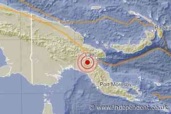 Powerful earthquake hits Papua New Guinea