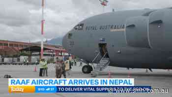 RAAF relief plane arrives in Nepal