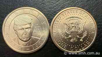 Coins featuring Donald Trump in circulation