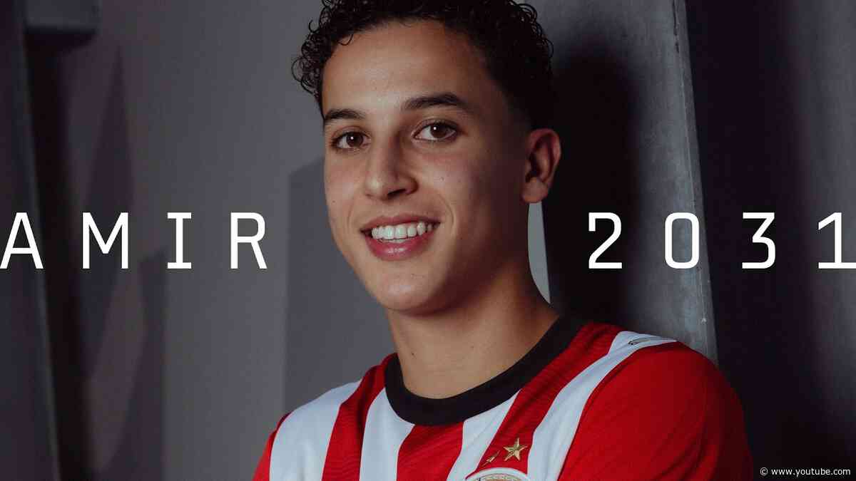 INTERVIEW | Amir Bouhamdi tekent nieuw contract tot 2031 ✨