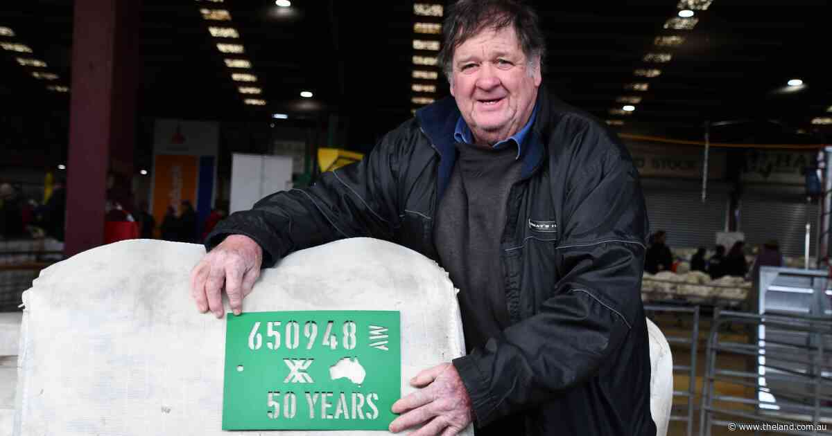 With 50 years grading wool under his belt, Paul is in a class of his own