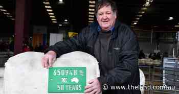 With 50 years grading wool under his belt, Paul is in a class of his own