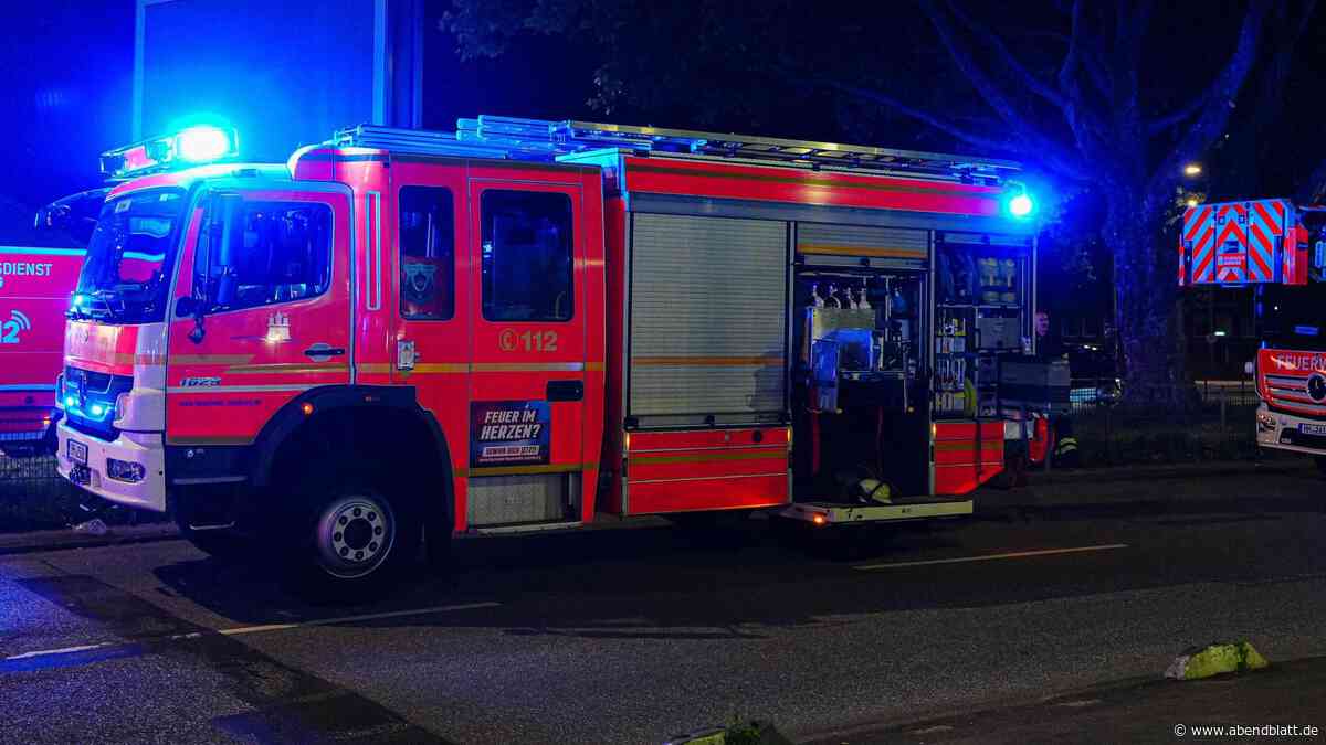 Kellerbrand in Niendorf– Rauch zieht bis in den 6. Stock des Wohnhauses