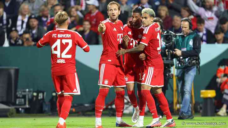 Bayern Munich hit four to advance past Osnabrück in DFB Cup