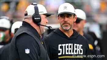 Aaron Rodgers: Steelers' 4-QB room is first of 22-year NFL career