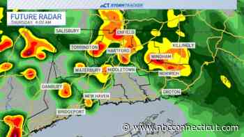 Cloudy and cooler today, strong storms possible tonight