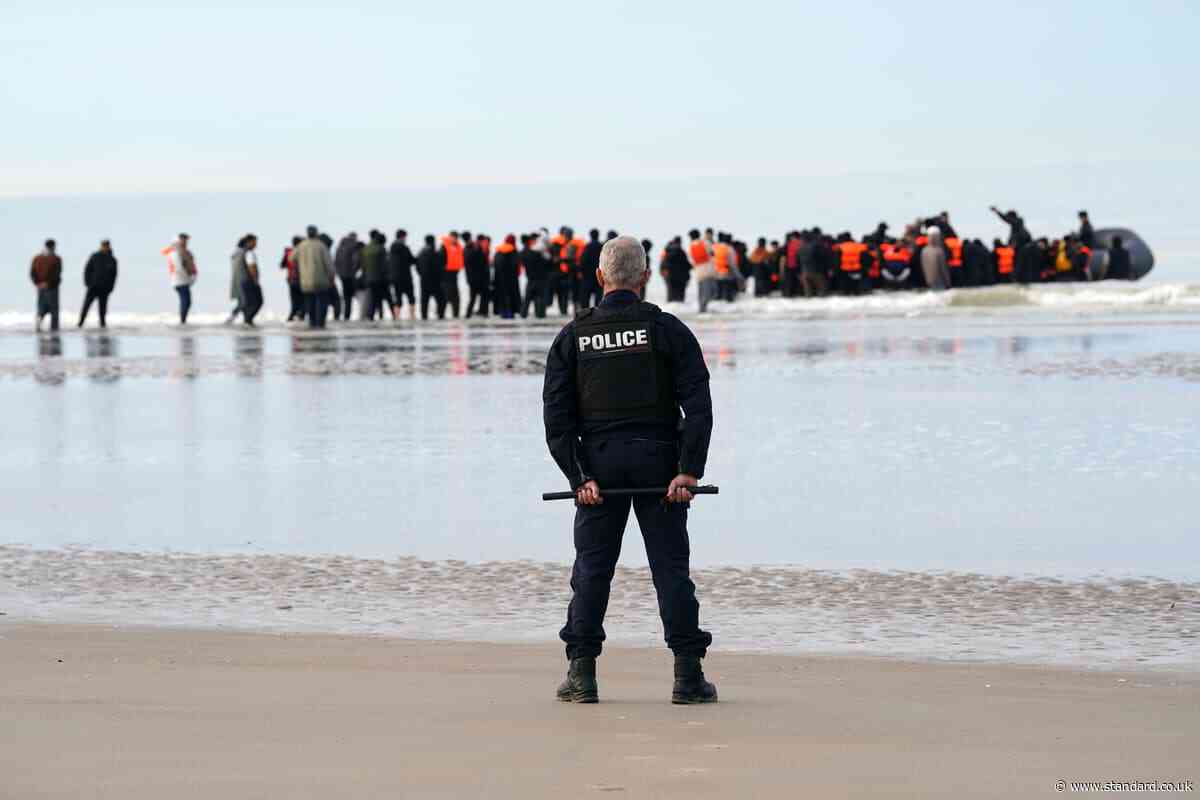 French police deployed to disrupt mega dinghies as Burnham and Macron meet