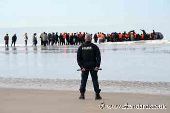 French police deployed to disrupt mega dinghies as Burnham and Macron meet