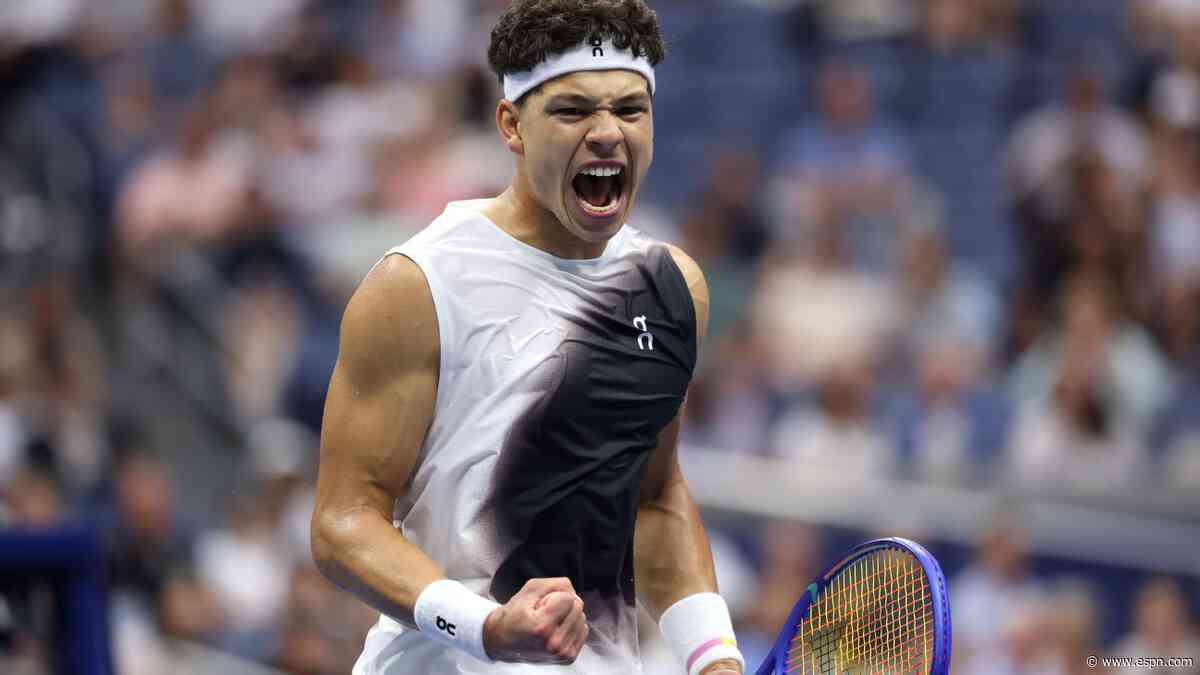 Shelton, Medvedev charge into US Open 3rd round