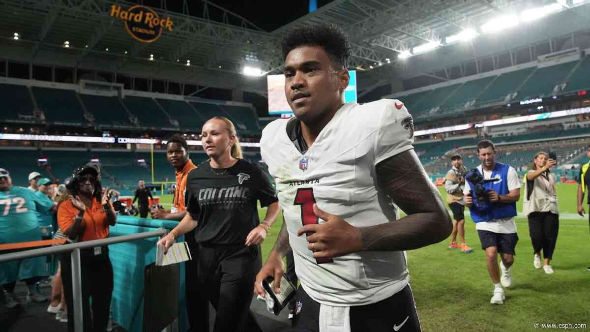 As opener nears, Falcons still have not announced a QB1