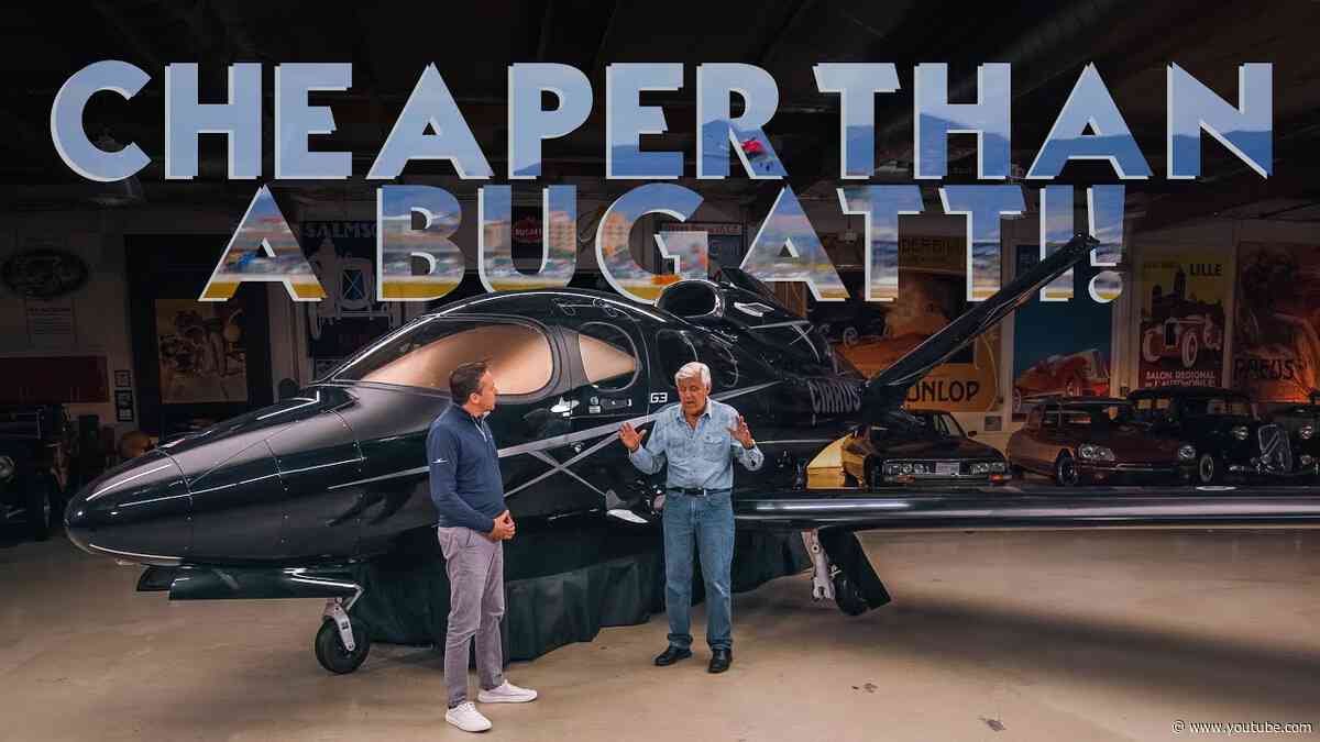 Jay Leno Test Flies the Revolutionary Cirrus G3 Vision Jet! | Jay Leno's Garage