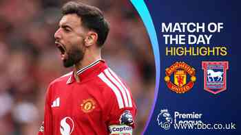 Fernandes hat-trick inspires five-goal Man Utd comeback against Ipswich