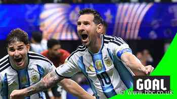 Watch: Messi's last-ever goal for Argentina