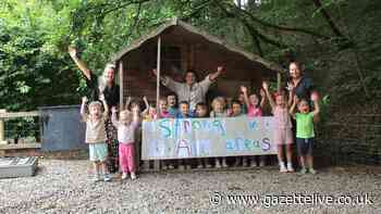 'Serene' woodland preschool by Great Ayton stream is rated 'strong standard' by Ofsted
