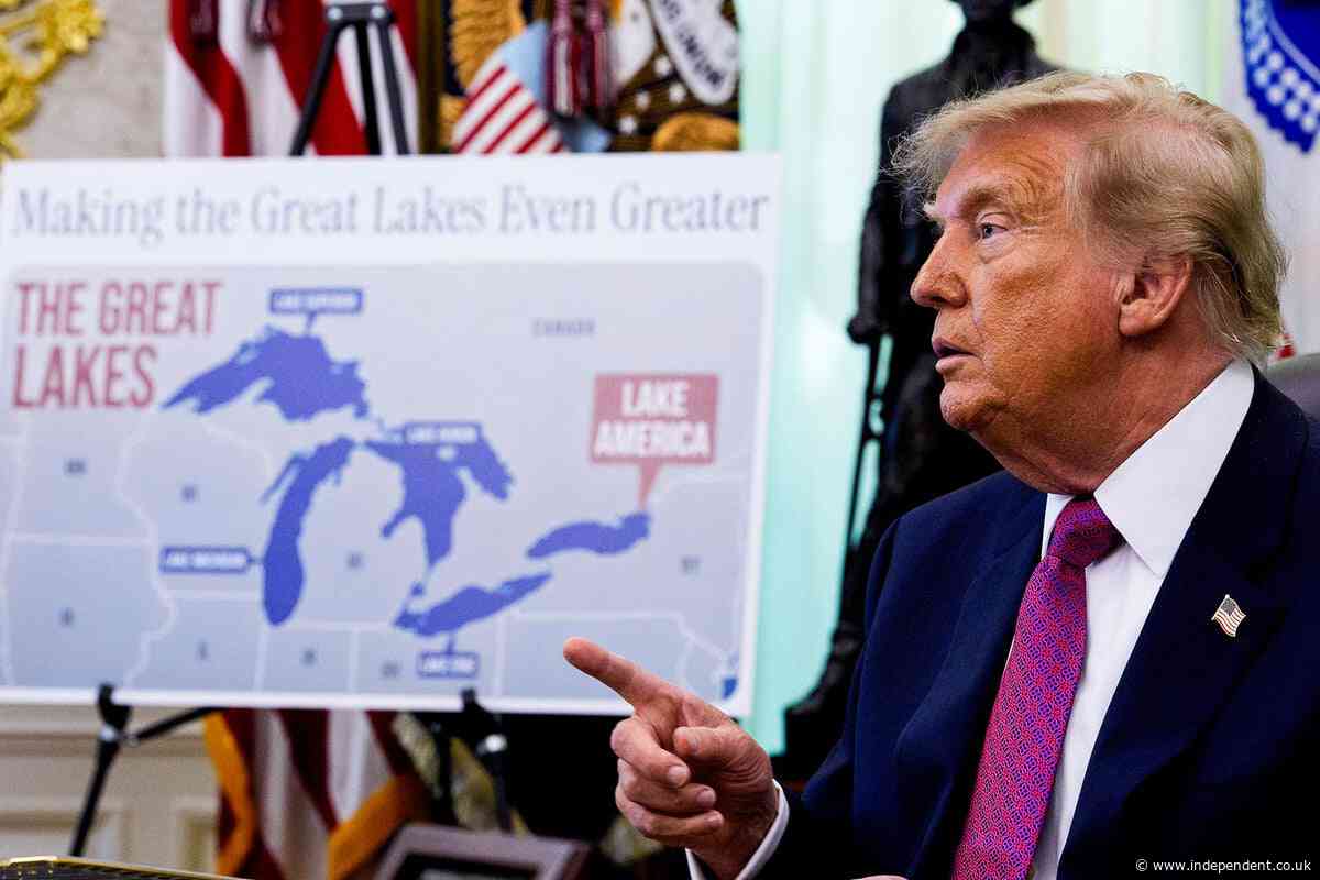 Trump says Apple Maps has now changed Lake Ontario to ‘Lake America’ for him: ‘Complete, ratified and binding’