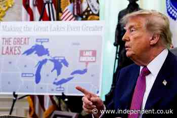 Trump says Apple Maps has now changed Lake Ontario to ‘Lake America’ for him: ‘Complete, ratified and binding’