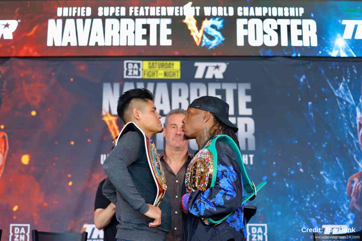 O’Shaquie Foster Calls Emanuel Navarrete a Weight Bully