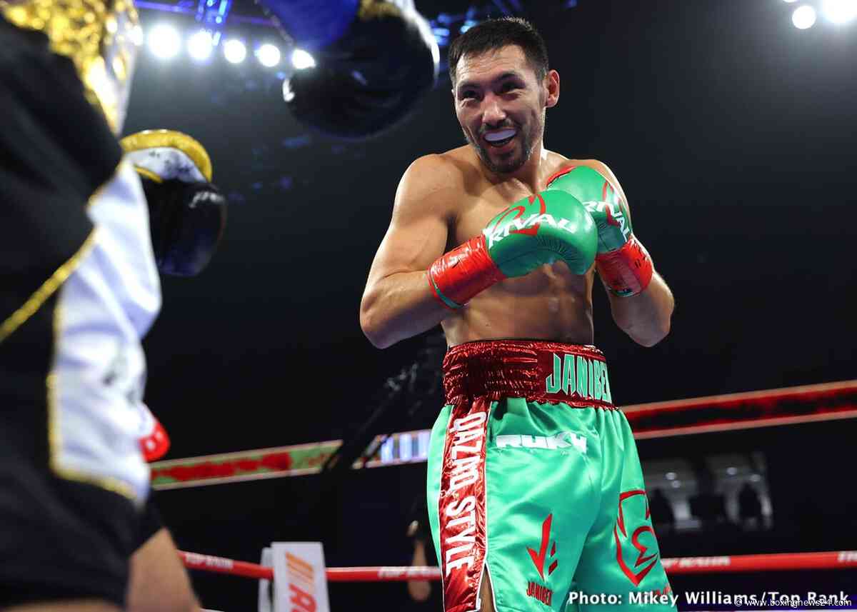 Janibek Corners Hamzah Sheeraz Before WBO Deadline
