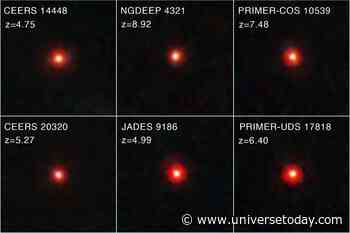 Astronomers Find Little Red Dots About to Merge
