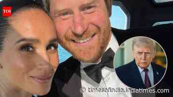Donald Trump reacts to Prince Harry and Meghan Markle’s UK move