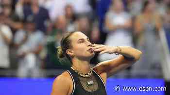 Sabalenka races into US Open 3rd round in 53 mins
