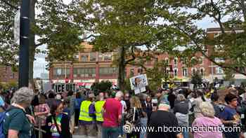 Hundreds march, protest against ICE activity in Danbury