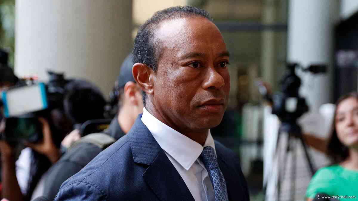Ron DeSantis reveals if Tiger Woods' driving ban includes golf carts amid fan fears after 15-time major winner struck plea deal over DUI crash arrest