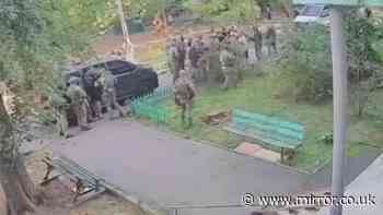 Chaos in Kyiv as two Ukrainian intelligence agencies 'shoot at each other' with three injured