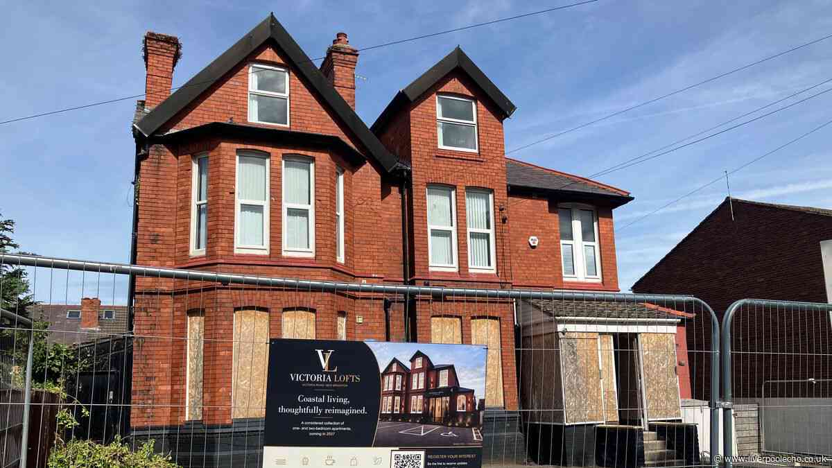 Work begins as scandal-hit Wirral school converted into 'high-end' flats