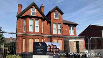Work begins as scandal-hit Wirral school converted into 'high-end' flats