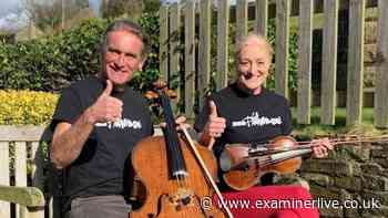 Yorkshire cellist warns 'not all heartburn is harmless' as he completes 214-peak climb for late wife