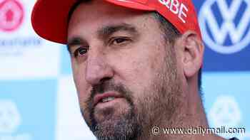 Coach bans Sydney Swans star from the field for the rest of the season - even though he was cleared by the cops over Pullman Hotel stripper probe