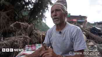 'Nothing but mud and silt' - the village swept away by deadly floods in Nepal