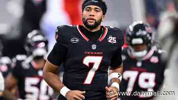Houston Texans 'prepared to pay $50m-a-year' for CJ Stroud as quarterback eyes bigger payday in 2028